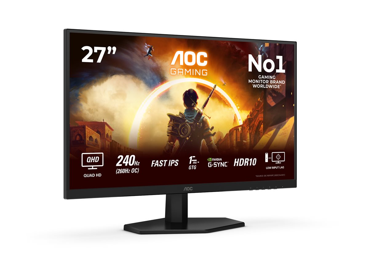 AOC Q27G42ZE 27p FAST IPS QHD 1ms 240Hz 300cd/m2 HDMI2.0 DP