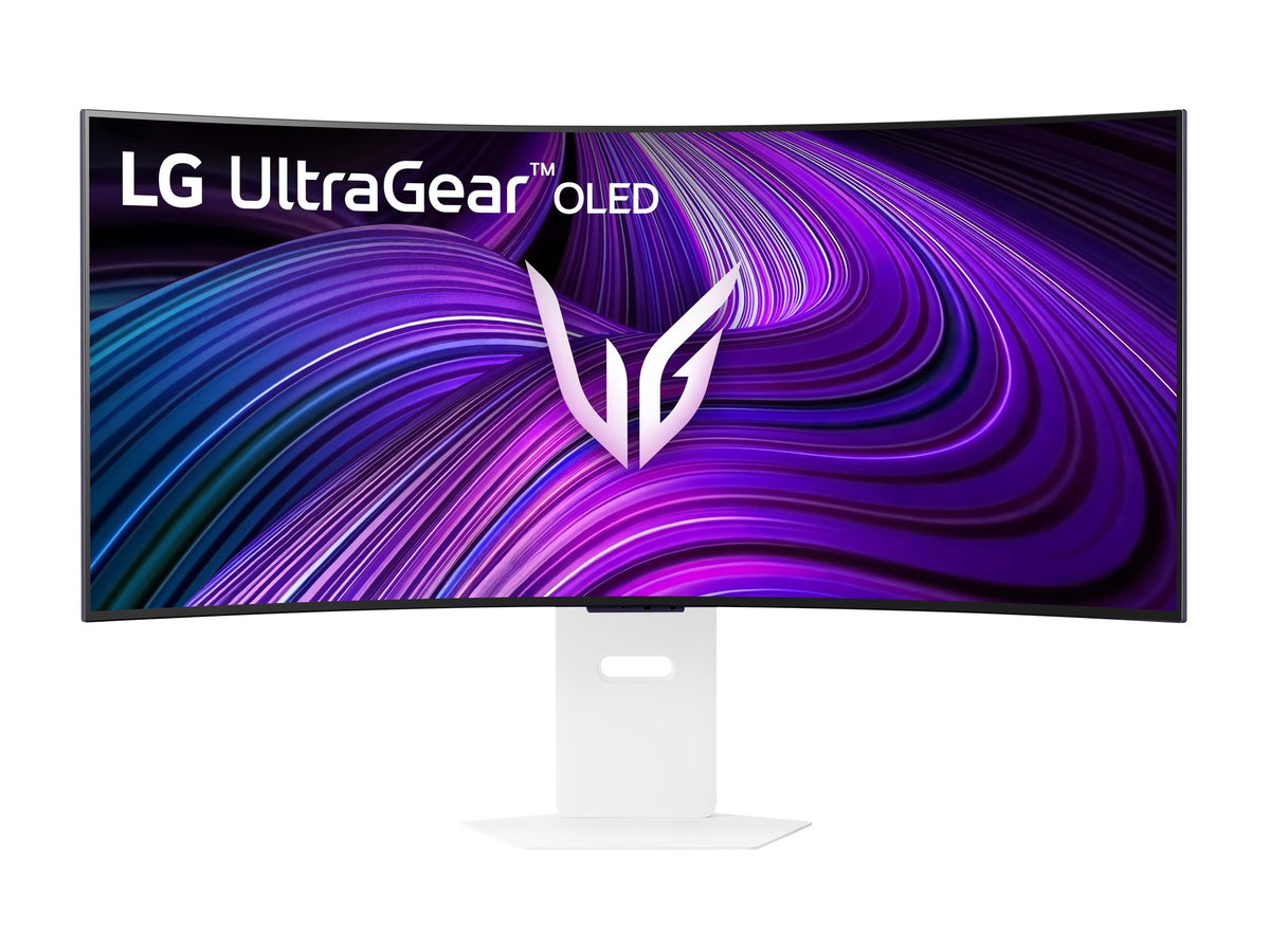 LG Ecran OLED incurvé - 39p- 3440x1440 - 240 Hz - 0.03 ms - 1300 cd/m2 - HDR400 - USB-C - HDMI - DisplayPort - Haut Parleurs - Blanc