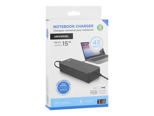 TNB Universal Power Supply For Ultrabook Up To 15p As Portable As Your Ultrabook Compatible With Most Ultrabook