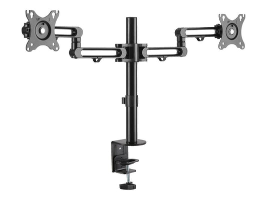 EATON TRIPPLITE Dual-Monitor Flex-Arm Desktop Clamp for 13p to 27p Displays