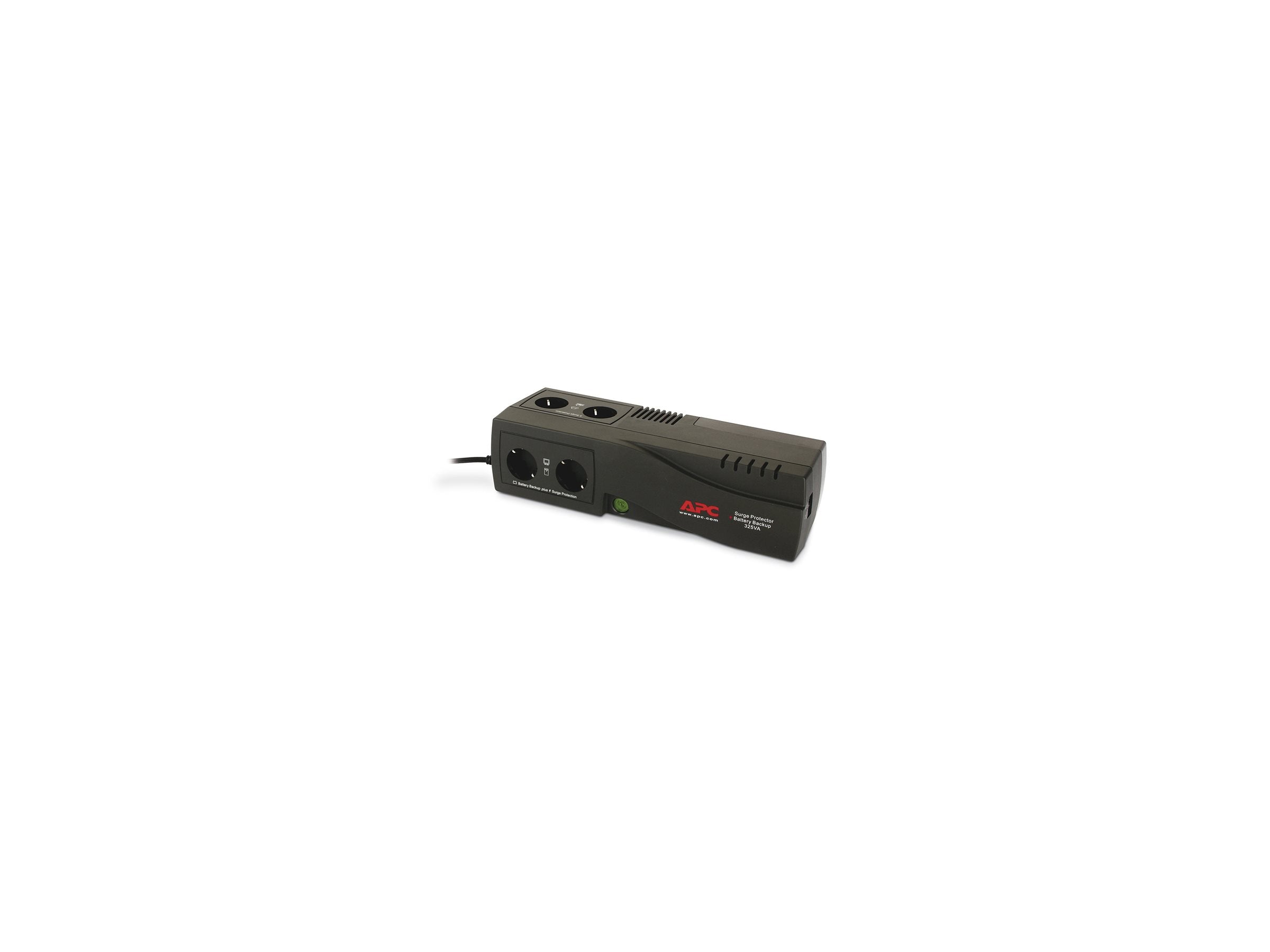 APC SurgeArrest + Battery Backup 325VA UPS AC 230V 325VA output connectors 4 Italy charcoal