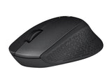 LOGITECH M330 SILENT PLUS Mouse 3 buttons wireless 2.4 GHz USB wireless receiver blue