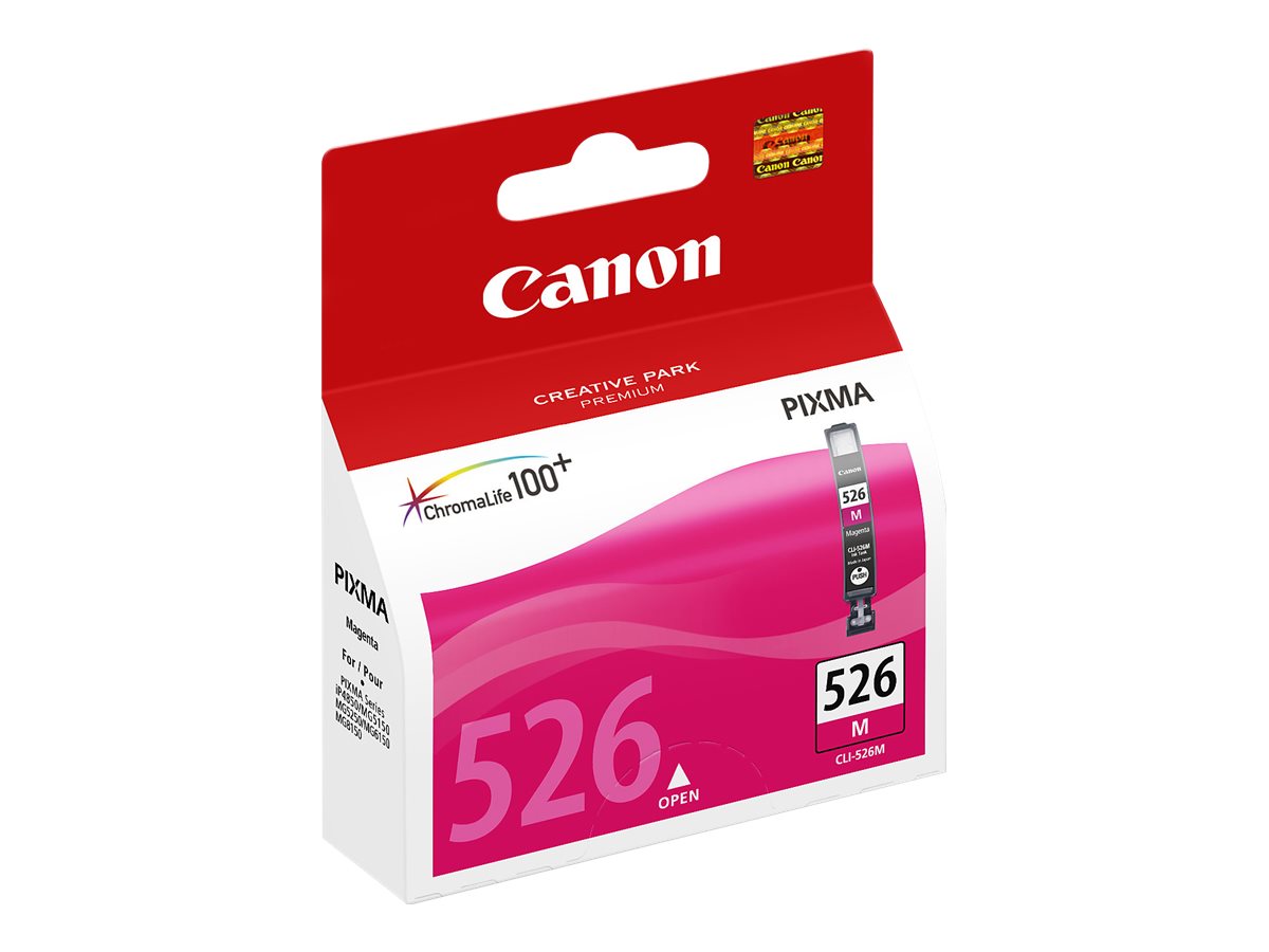 CANON CLI-526M cartouche dencre magenta capacite standard 9ml 486 pages pack de 1