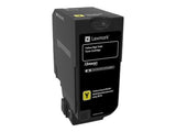 LEXMARK CS725 Cartouche de toner haute capacité Jaune 12K