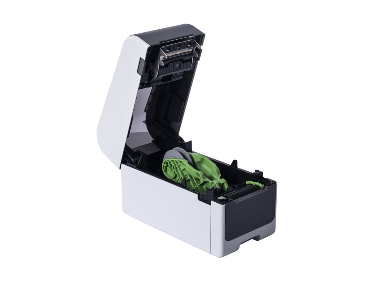 BROTHER 2p label printer USB connection 300dpi Ethernet battery possible