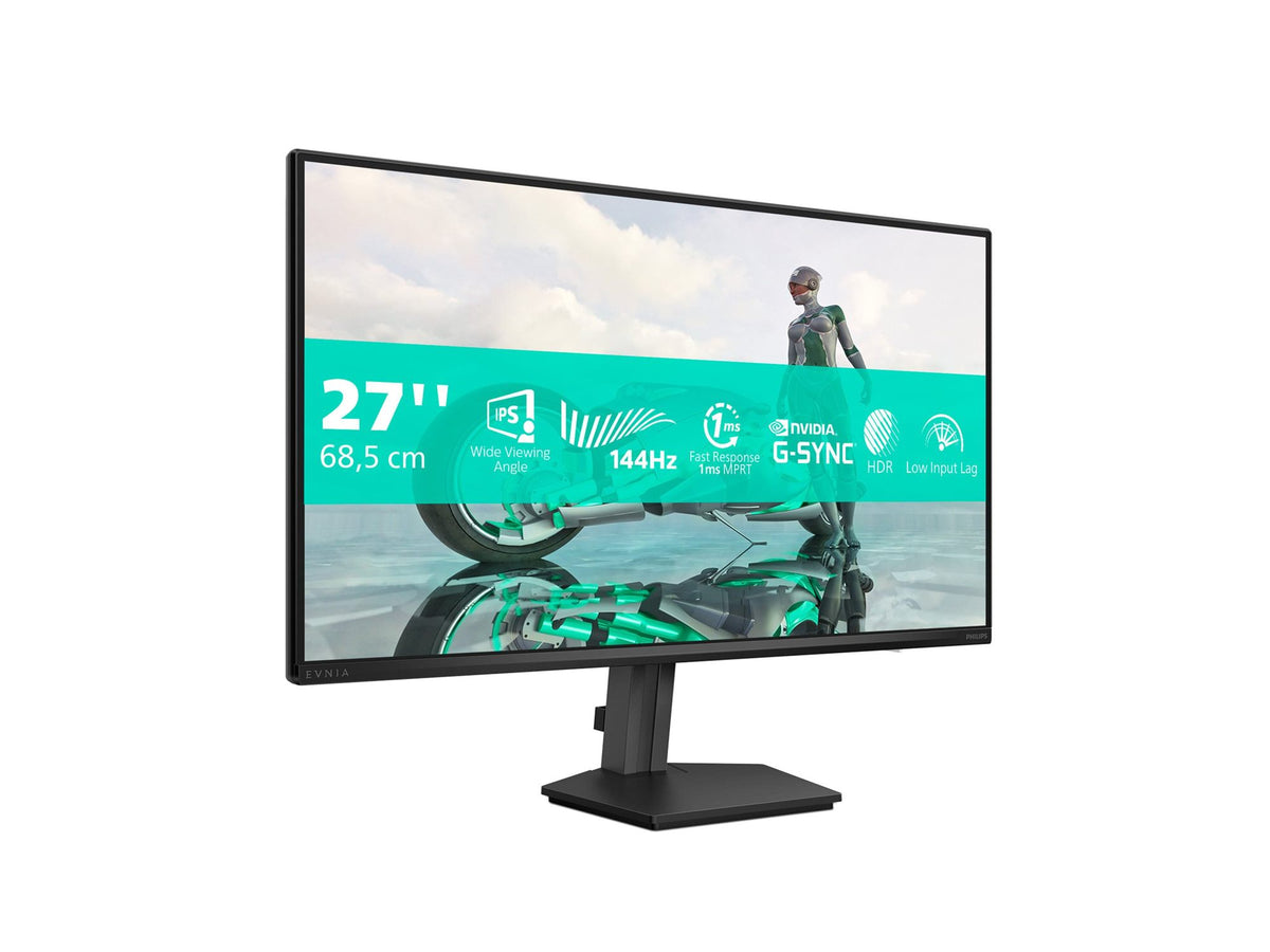 PHILIPS Evnia 3000 27M2N3200NF Ecran Gaming - 27p - 1920 x 1080 FHD- 144 Hz - IPS - 300cd/m² - 1500:1 - HDR10 - 0.5 ms - HDMI- DP