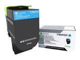 LEXMARK High Yield Cyan Toner Cartridge