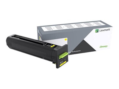 LEXMARK CX820 Cartouche de toner jaune haute capacité 17K