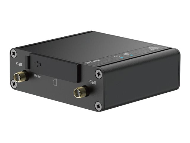 D-LINK 4G LTE Cat 4 Industrial M2M Modem 2 external LTE antennas 1 GE LAN port LTE download/upload speed 150Mbps/50Mbps