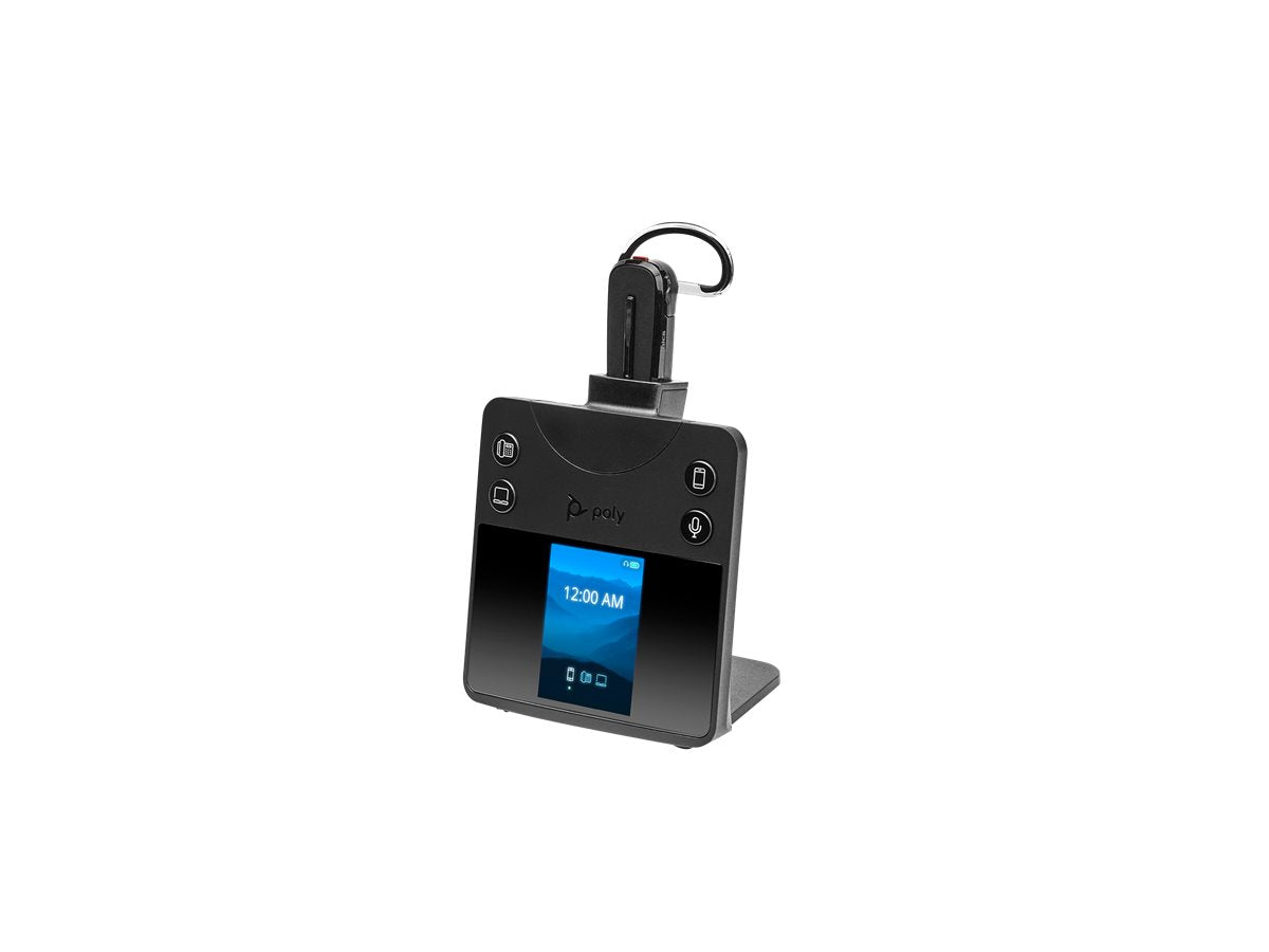 HP Poly Savi 8445 Office DECT 1880-1900 MHz USB-C Headset +Deluxe Charger HS-C
