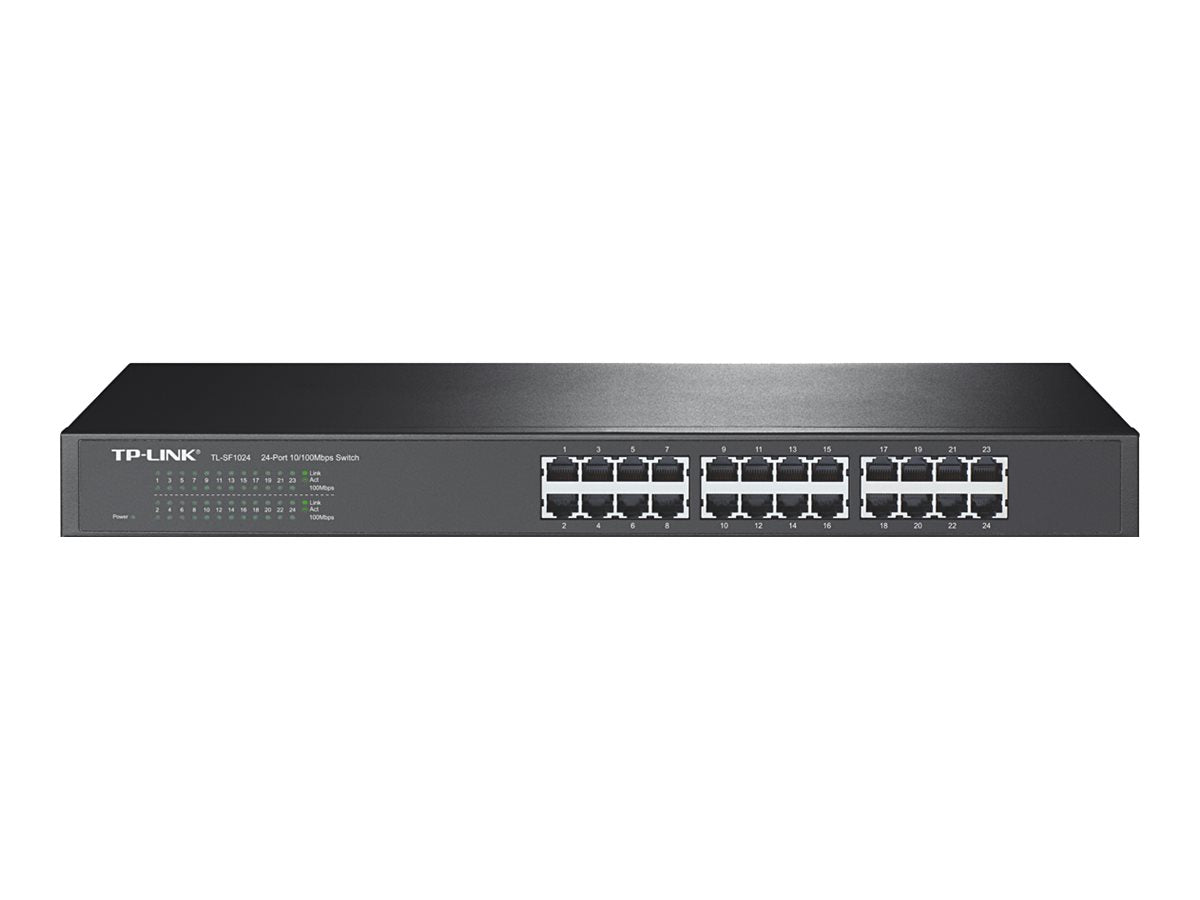 24 p 10/100M Switch 19 inch rack-mount
