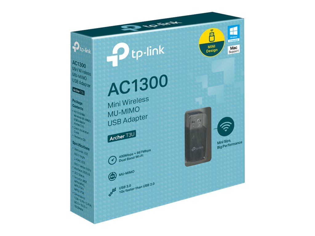 AC1300 Mini Wireless MU-MIMO USB Adapter