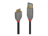 LINDY Câble USB 3.0 Type A vers Micro-B Anthra Line 0.5m