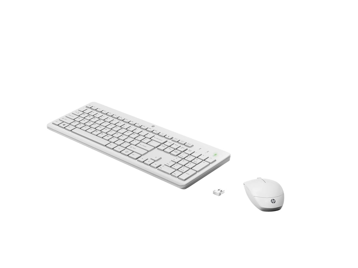 HP 230 Wireless Mouse and Keyboard Combo White