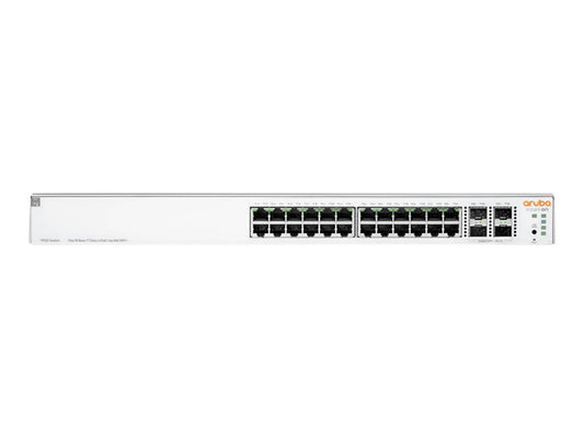 HPE Networking Instant On 1930 24G Class4 PoE 4SFP/SFP+ 370W Switch Commutateur C3 Géré 24 x 10/100/1000 PoE