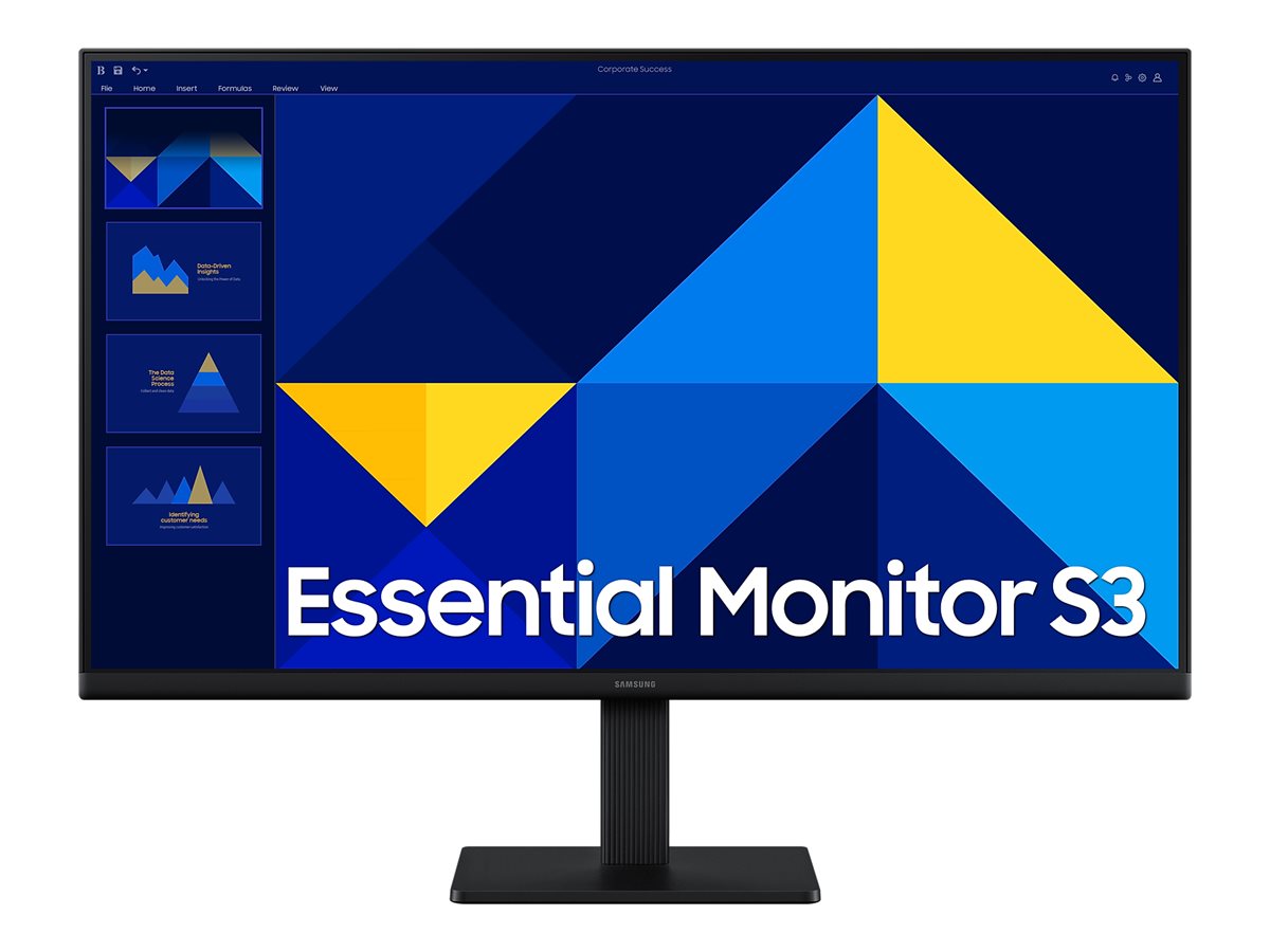 SAMSUNG LS27D300GAUXEN écran LED - 27p - 1920 x 1080 Full HD 1080p 100 Hz - IPS - 250 cd/m - 1000:1 - 5 ms - HDMI VGA - noir