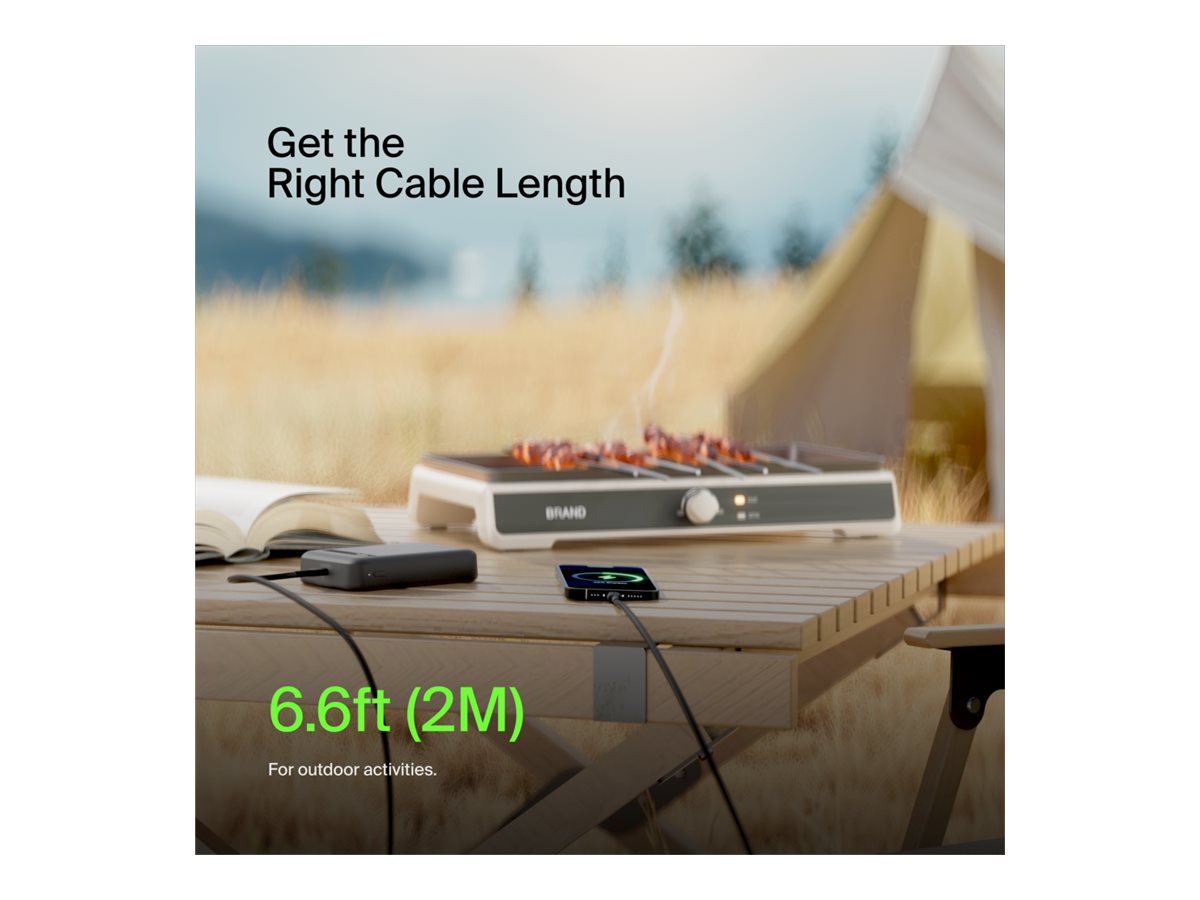 BELKIN BOOST CHARGE USB-A to USB-C Cable PVC 2M Black