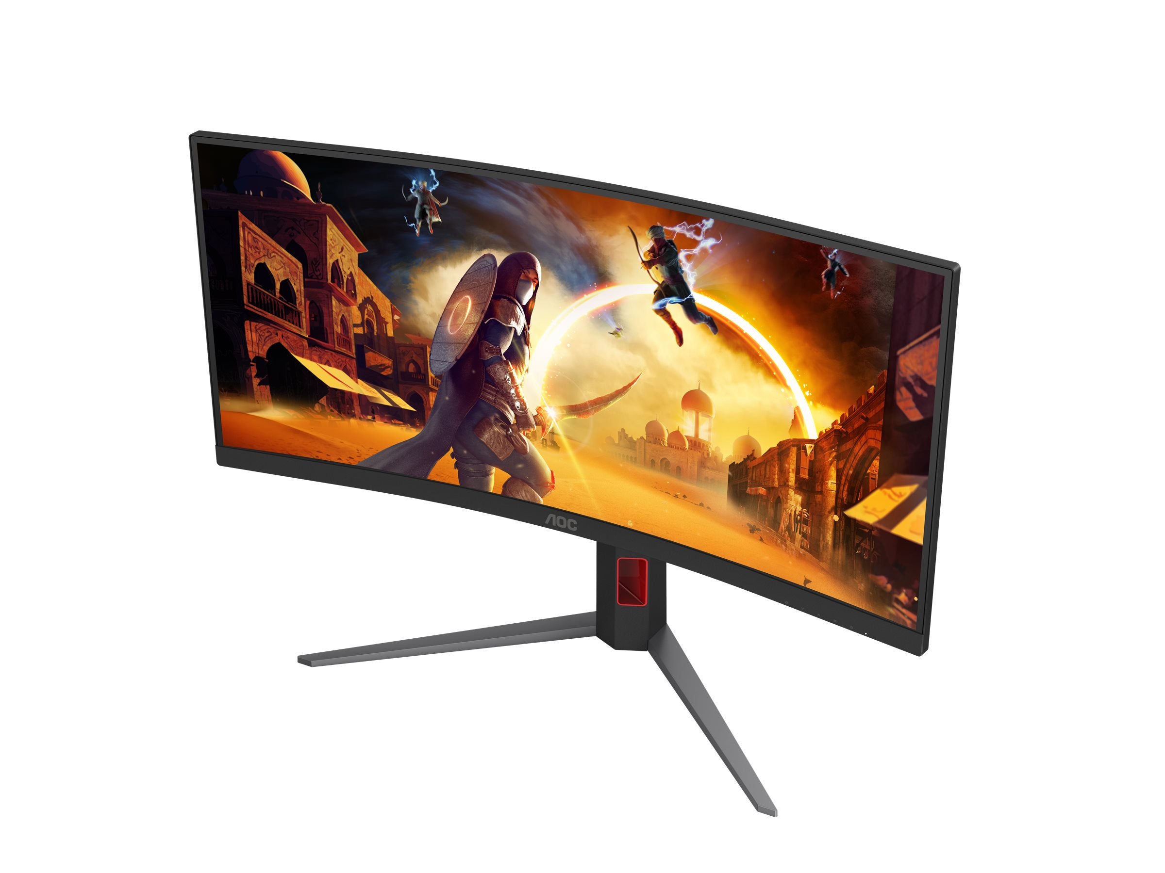 AOC CU34G4 34p Curved Fast VA UWQHD 21:9 180Hz 0.5ms 300cd/m2 HDMI 2.0 DP1.4 Speakers