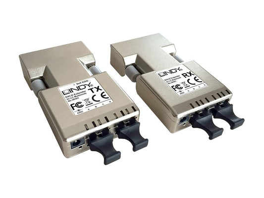 LINDY DVI-D Extender 500m Fiber 2x Duplex LC Multimode 1920x1200