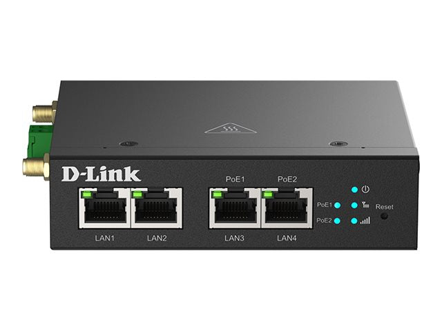 D-LINK 4G Multi-Connect PoE Modem 4x Fast Ethernet incl. 2x PoE 802.3at port