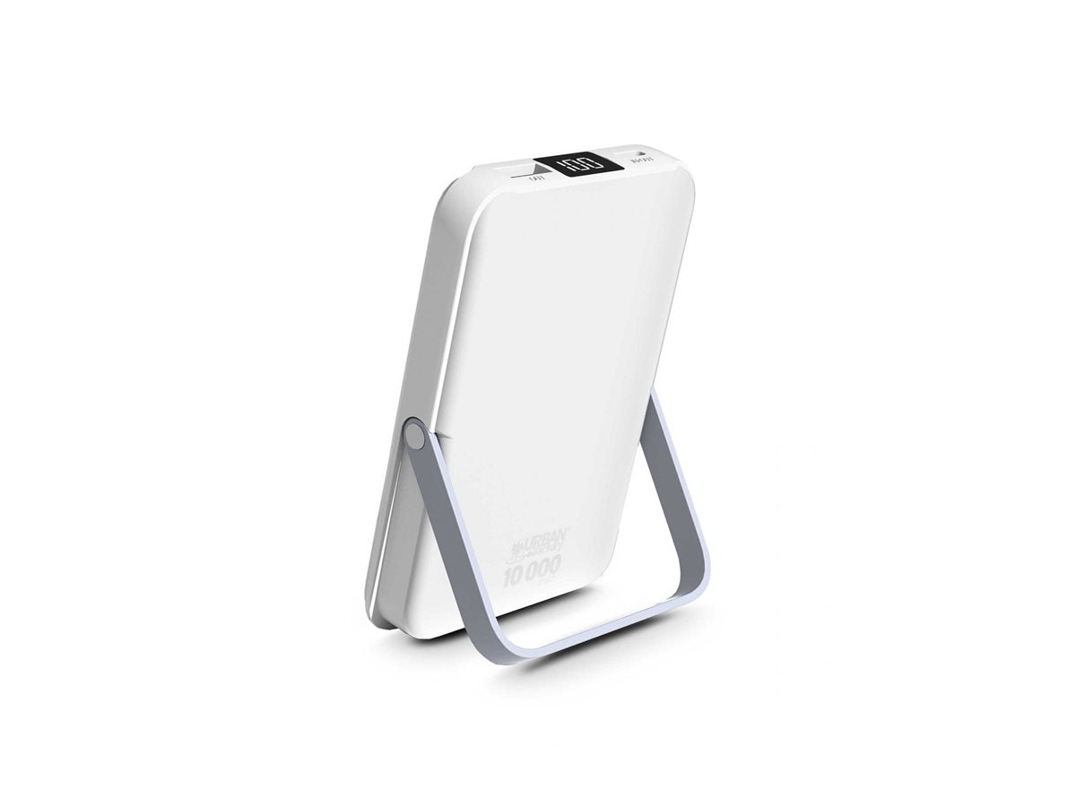 URBAN FACTORY MAGNEE POWER Wireless Magnetic Universal Powerbank 10.000mAh - White Chalk
