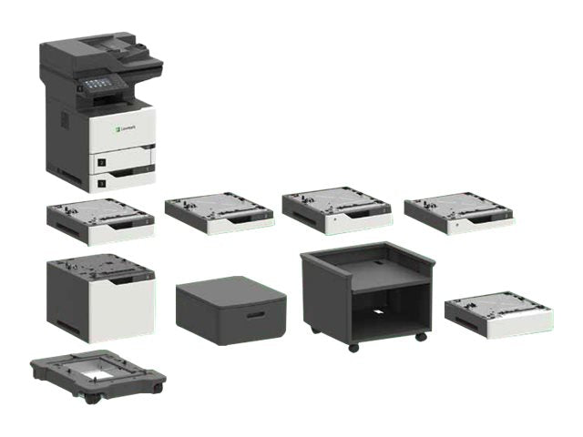 LEXMARK MX721ade MFP Mono laser 216x355mm 61ppm Copy 62ppm Print 650sheets USB LAN