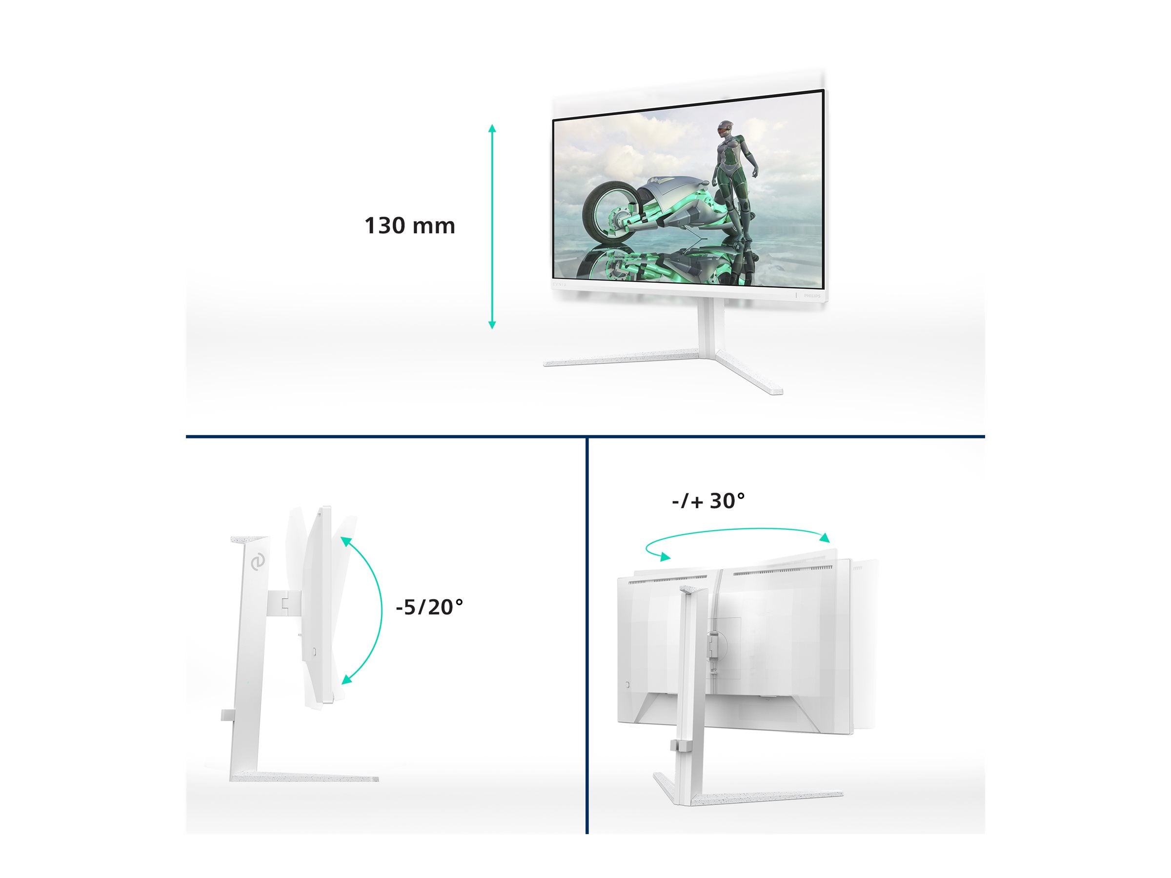 PHILIPS 24M2N3201A/00 24p IPS FHD HDMI White