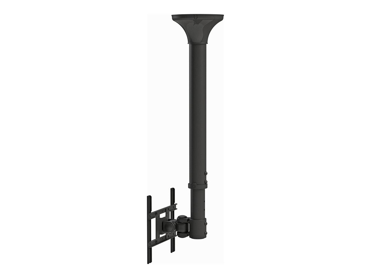 NEOMOUNTS FPMA-C200BLACK Support de plafond pour écran de 10-40p - h 64-104 cm