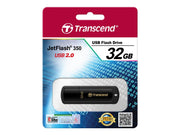TRANSCEND 32Go Clé USB 2.0 - Noir