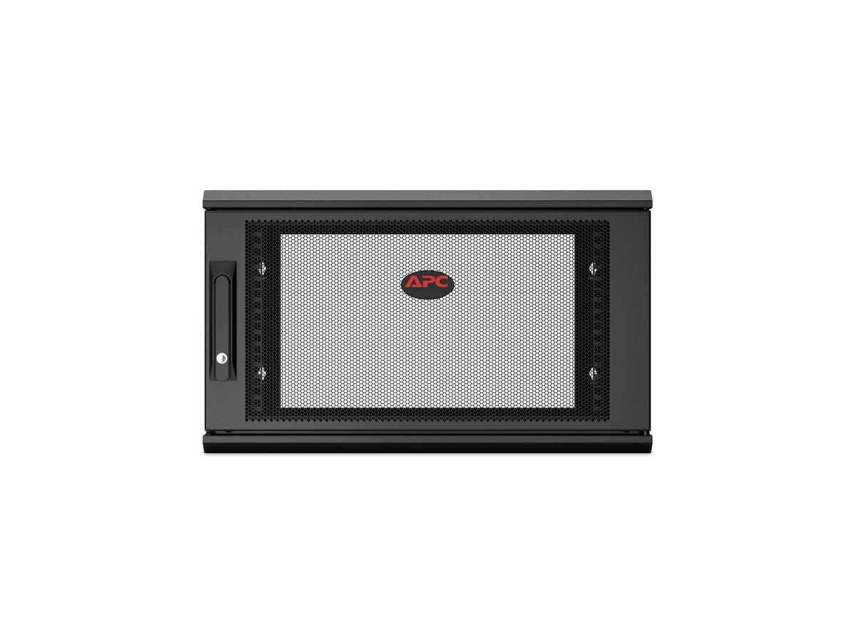 APC NetShelter WX 6U Single Hinged Wall-mount Enclosure 600mm Deep