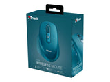 TRUST Souris sans fil OZAA Compact multi-connexion - Bleue