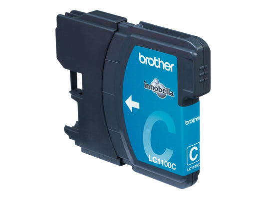 BROTHER LC-1100 cartouche d encre cyan capacité standard 5.5ml 325 pages pack de 1