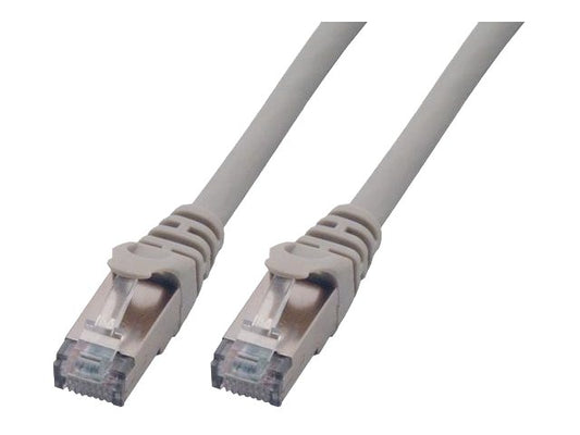 MCL CAT6A S/FTP LSZH Patch cable 1m Grey