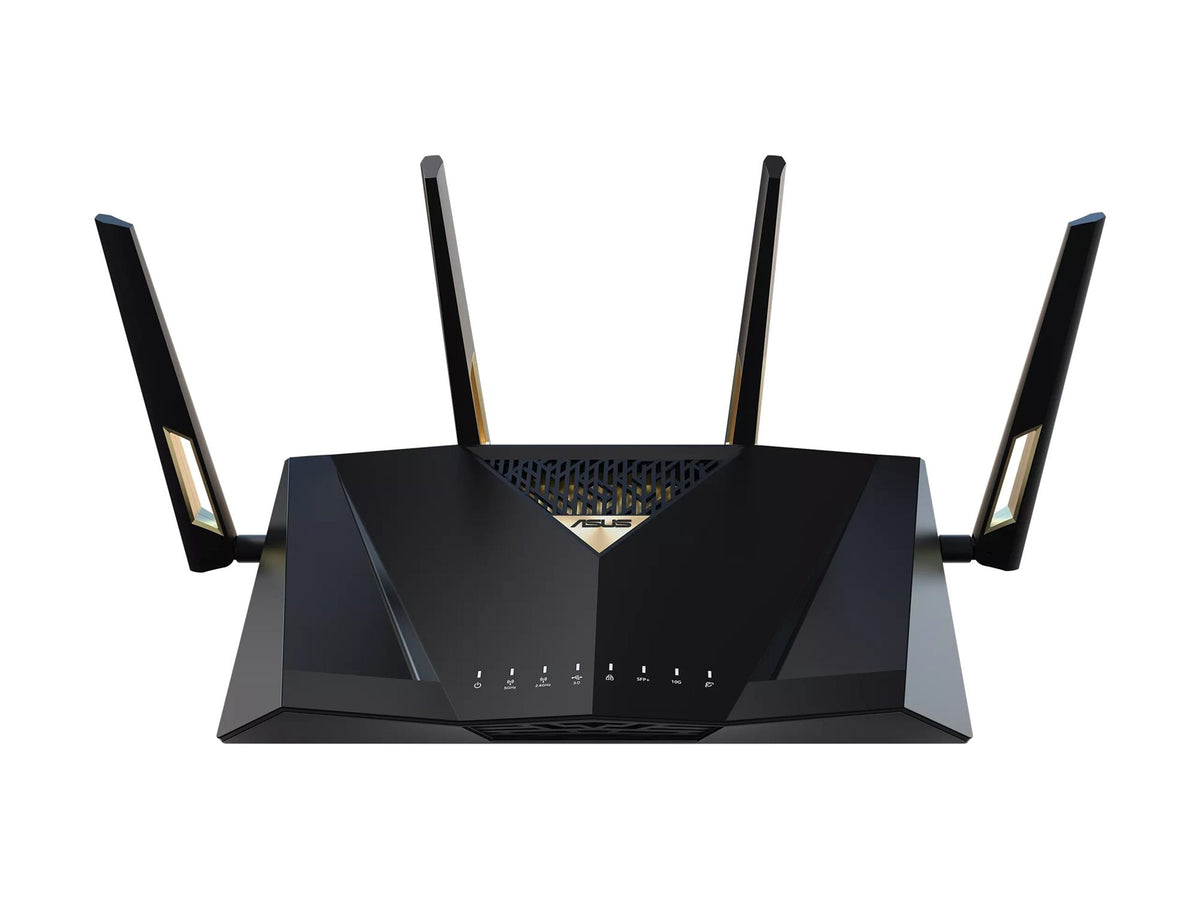 ASUS RT-BE88U Dual-band WiFi 7 AiMesh Extendable Performance Router 4K-QAM MLO Dual 10G ports SFP+ Four 2.5G ports