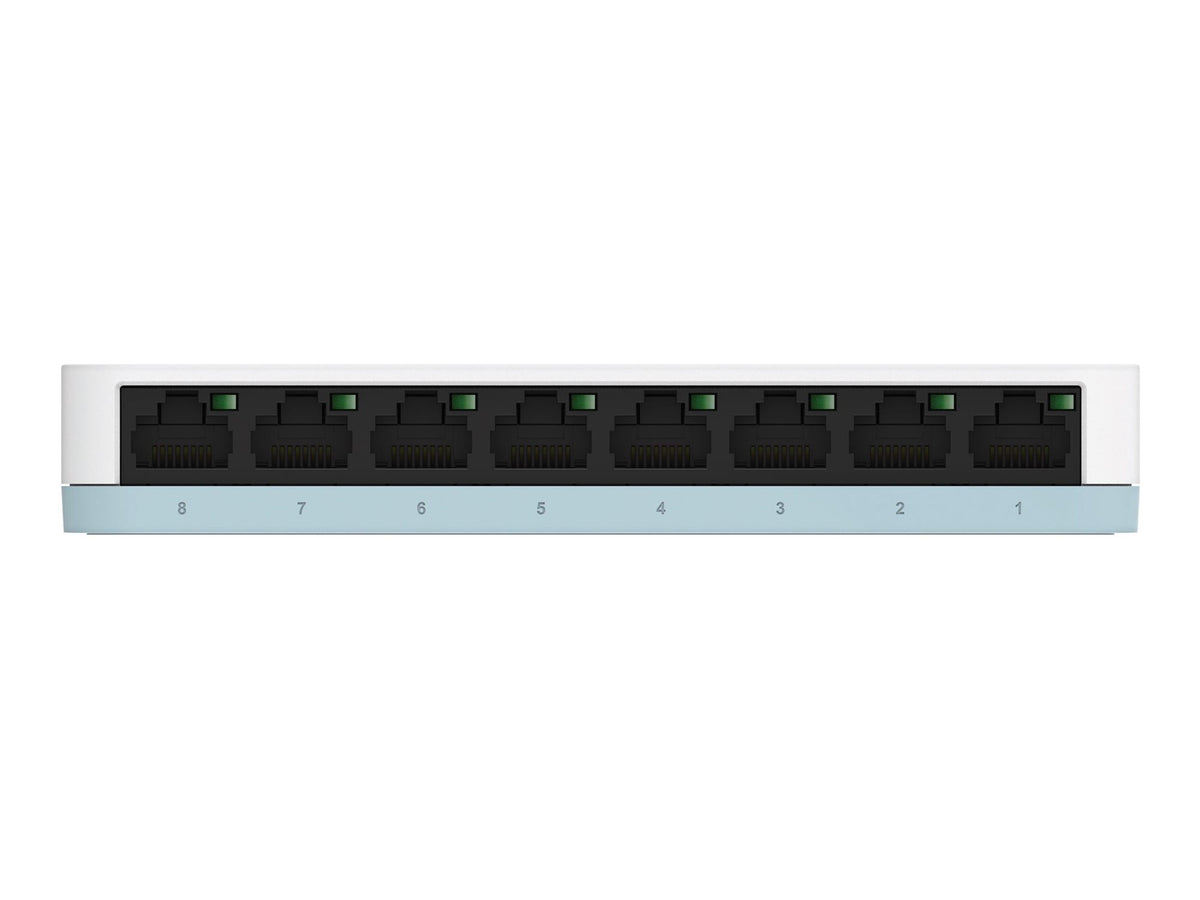 D-LINK Switch 8 Ports 10/100/1000 MBPS Non Rackable - Non Manageable