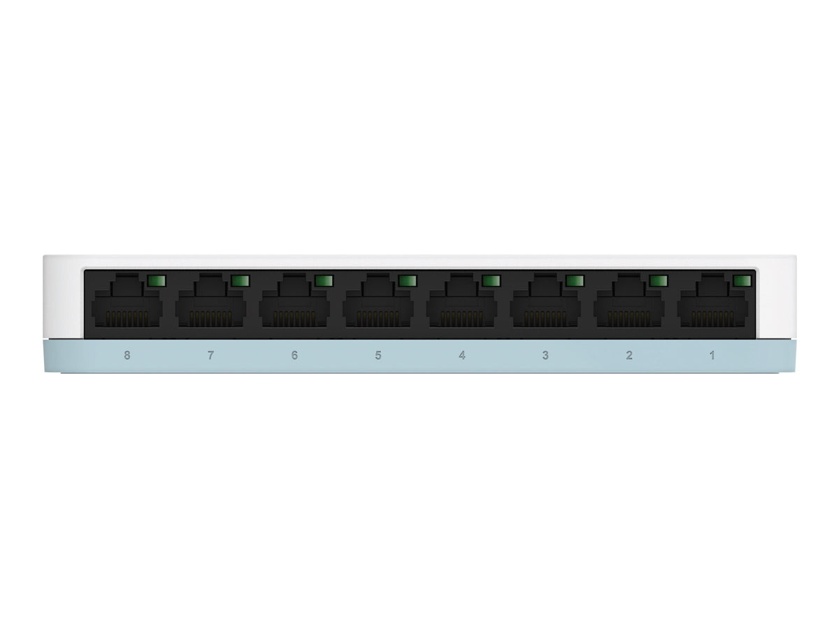 D-LINK Switch 8 Ports 10/100/1000 MBPS Non Rackable - Non Manageable