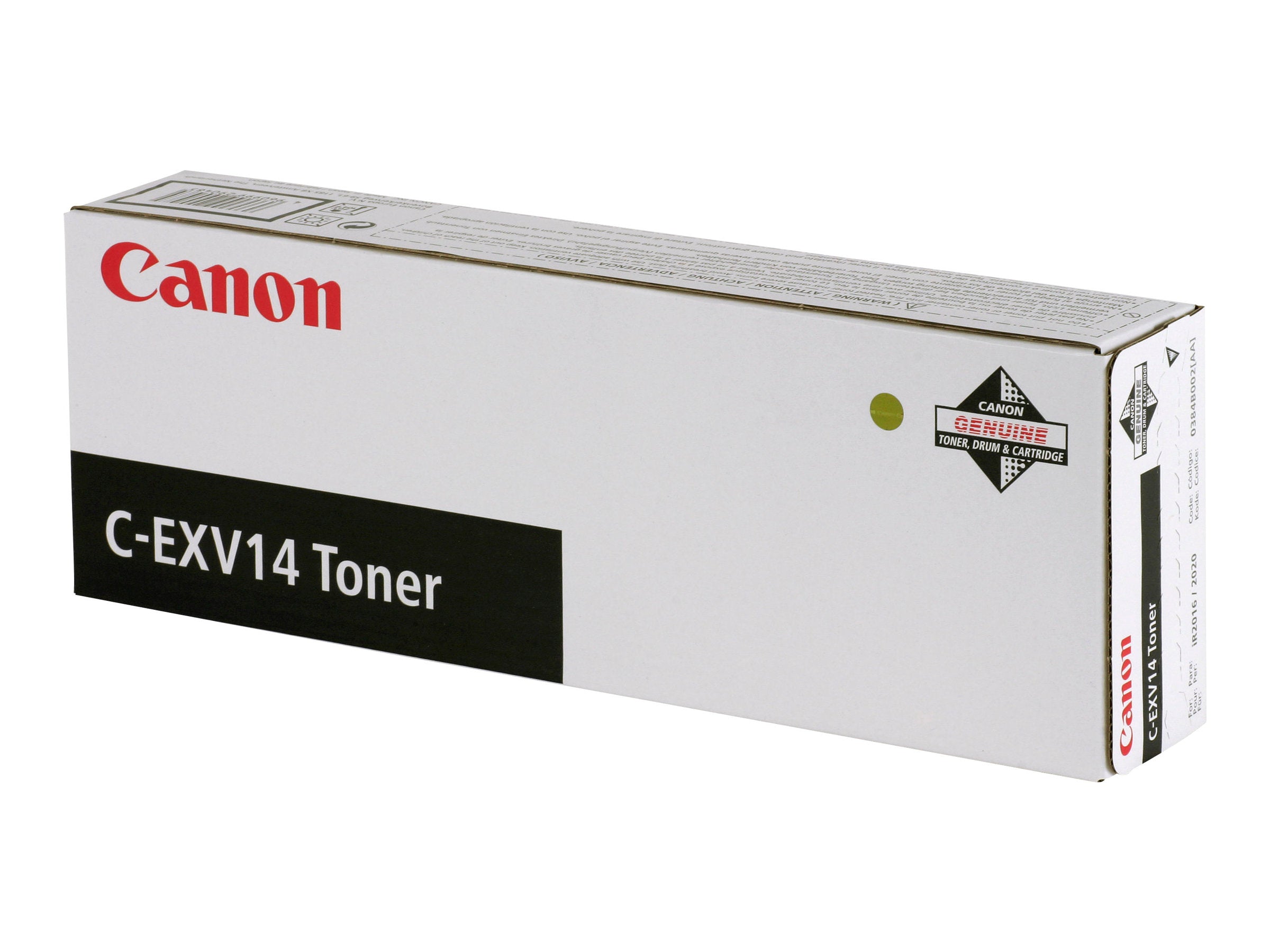 CANON C-EXV 14 cartouche de toner noir capacité standard 8.300 pages pack de 1
