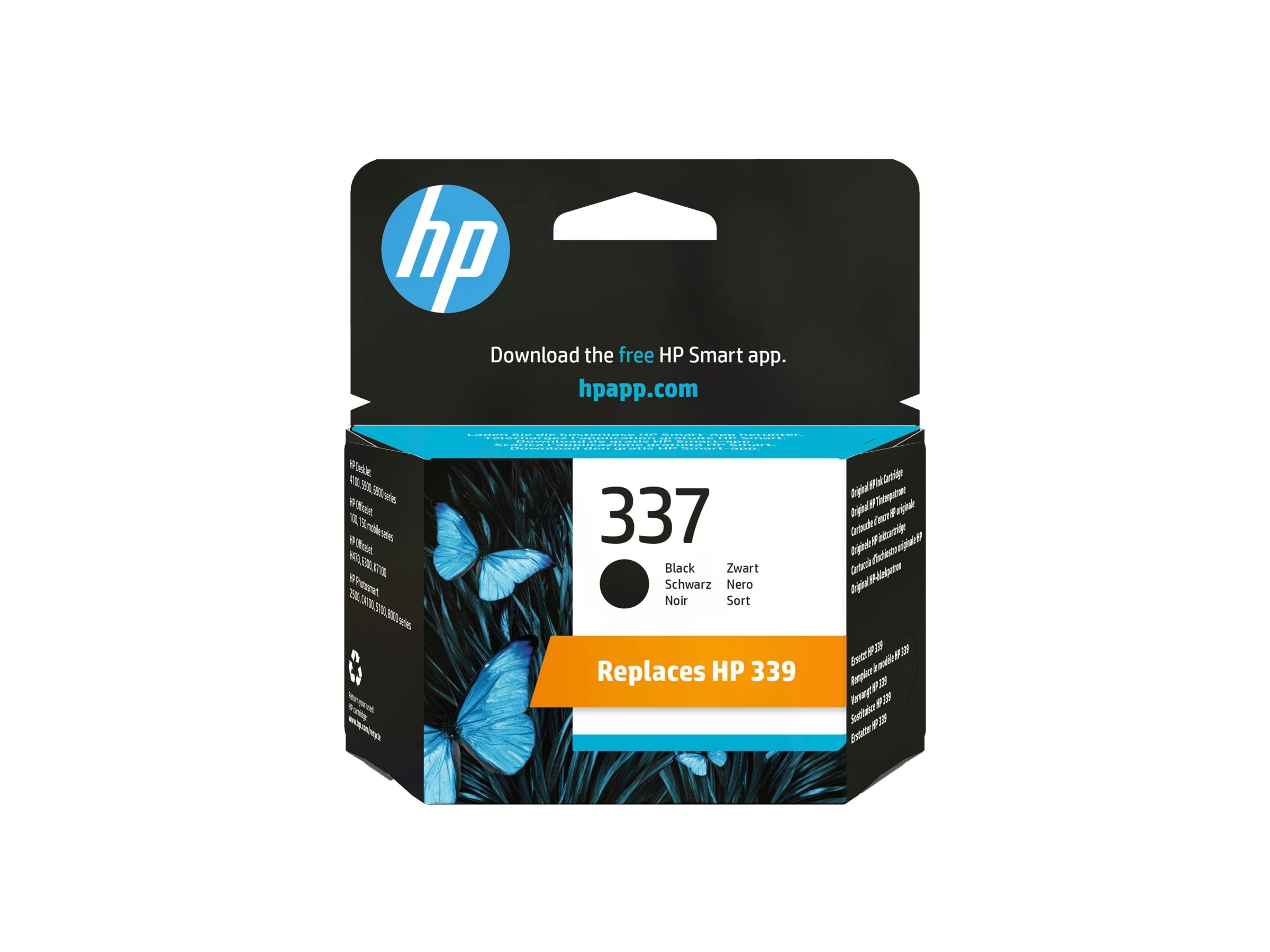 HP 337 original Ink cartridge C9364EE UUS black standard capacity 11ml 400 pages 1-pack WCF (P)