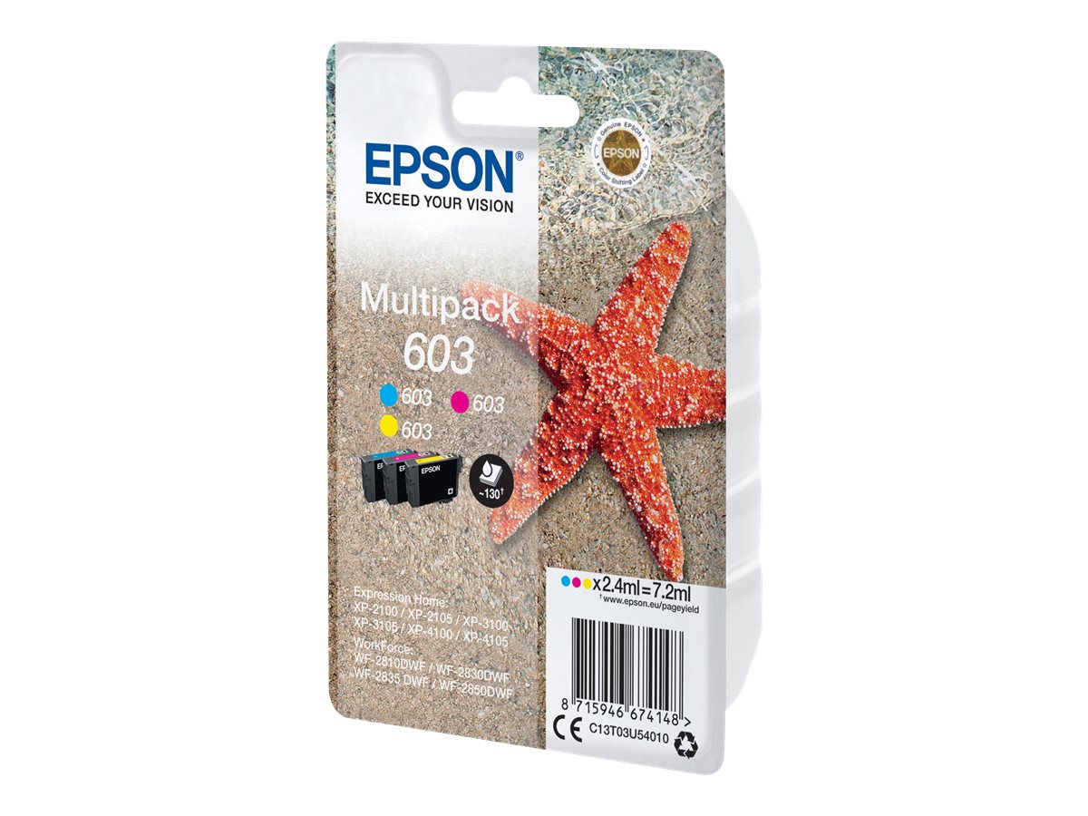 EPSON 1LB Multipack 3-colours 603 Ink w/s