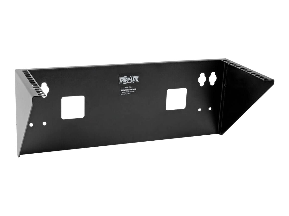 EATON TRIPPLITE Wallmount Rack 4U Vertical Rack Bracket 175lb Capacity Mounting bracket wall mountable Black 4U 19