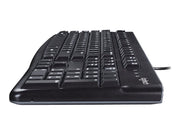 LOGITECH K120 Corded Keyboard black USB (ITA) MEDITER