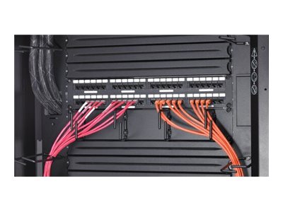 APC Data Distribution Cable CAT6 UTP CMR 6XRJ-45 Black 5FT 1.5m