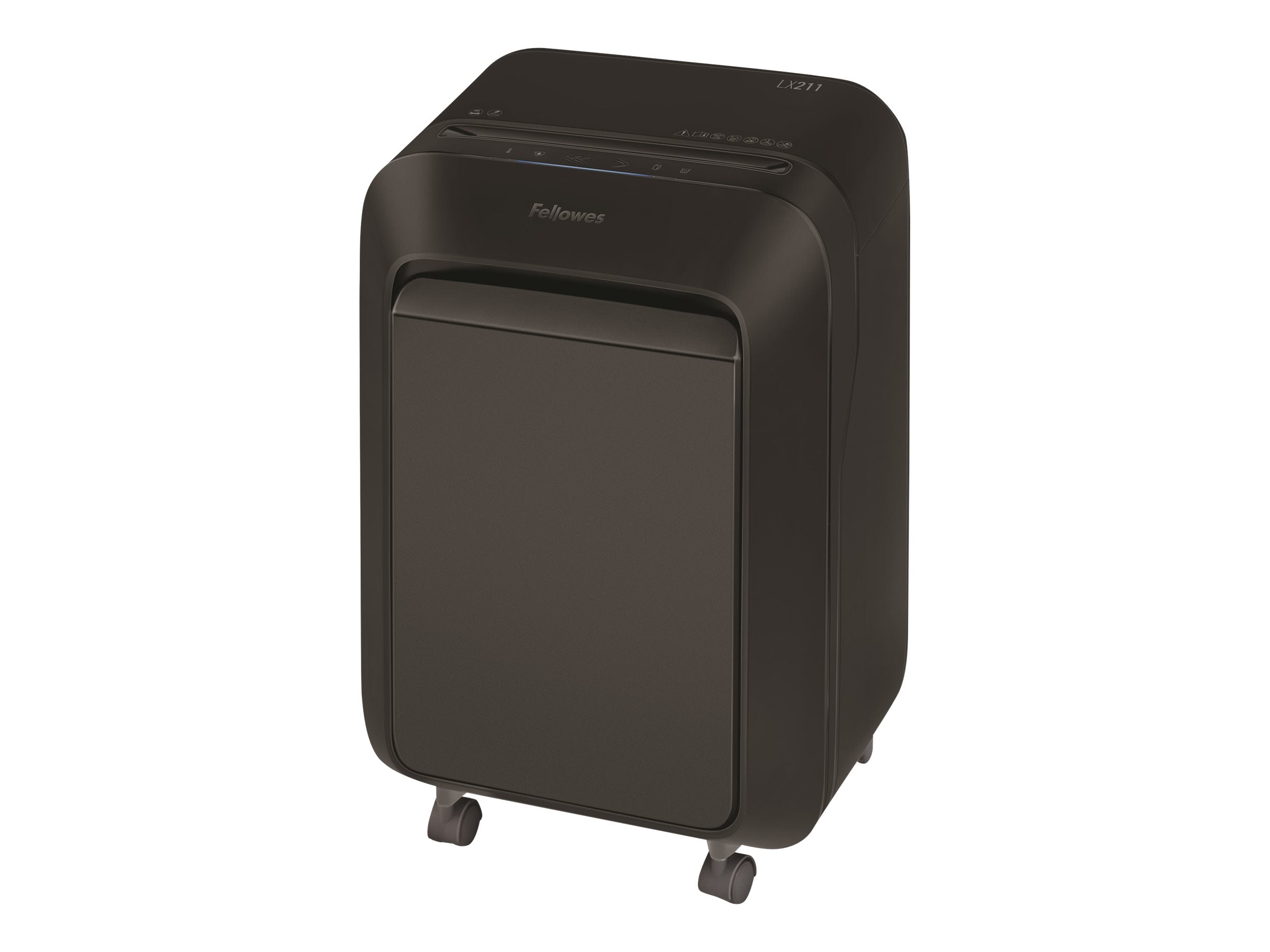 FELLOWES DESTRUCTEUR MICROSHRED LX211 NOIR COUPE MICROPARTICULES 230V EU/UK