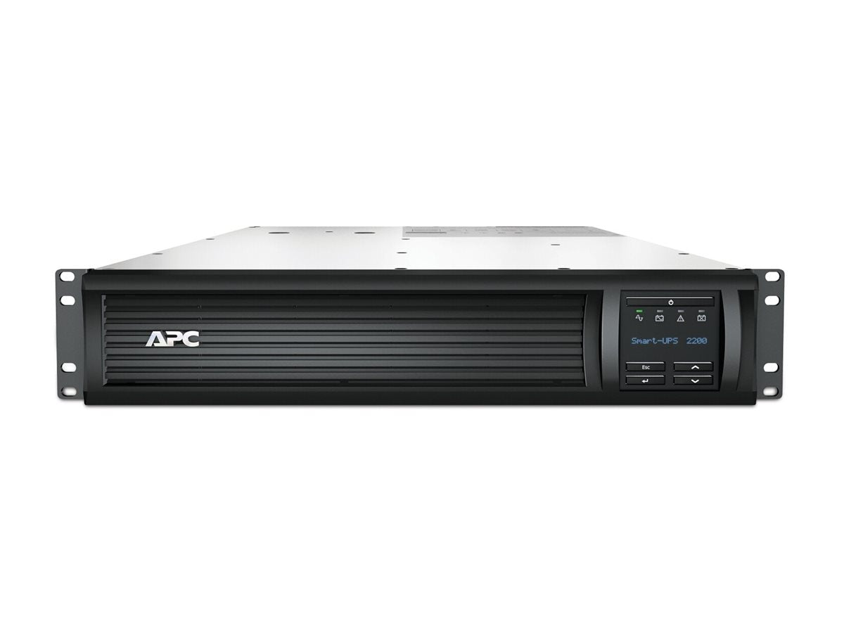 APC Smart-UPS 2200VA LCD RM UPS Rack AC 230V 1980Watt 2200VA Ethernet RS-232 USB oc 9 2U with APC UPS Network Management Card