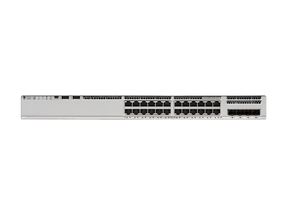 CISCO Catalyst 9200L 24-port PoE+ 4x1G uplink Switch Network Essentials