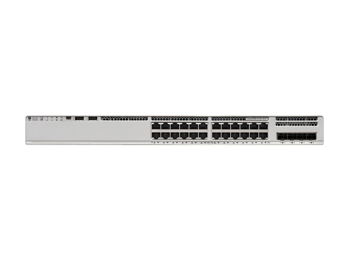 CISCO Catalyst 9200L 24-port PoE+ 4x1G uplink Switch Network Essentials