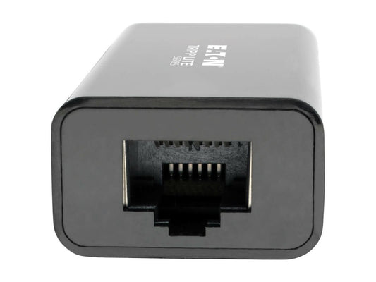 EATON TRIPPLITE USB-C to Gigabit Network Adapter with Thunderbolt 3 Compatibility Black