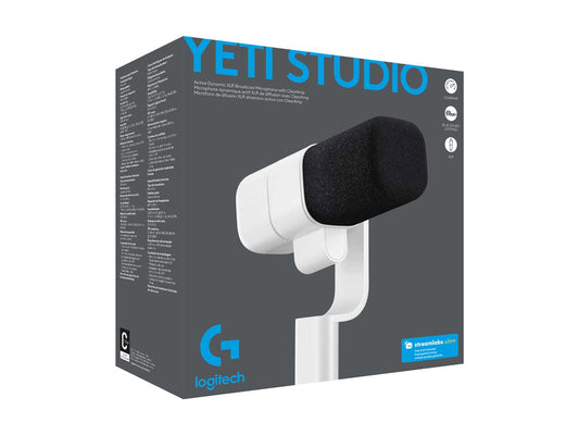 LOGITECH G Yeti Studio Microphone white