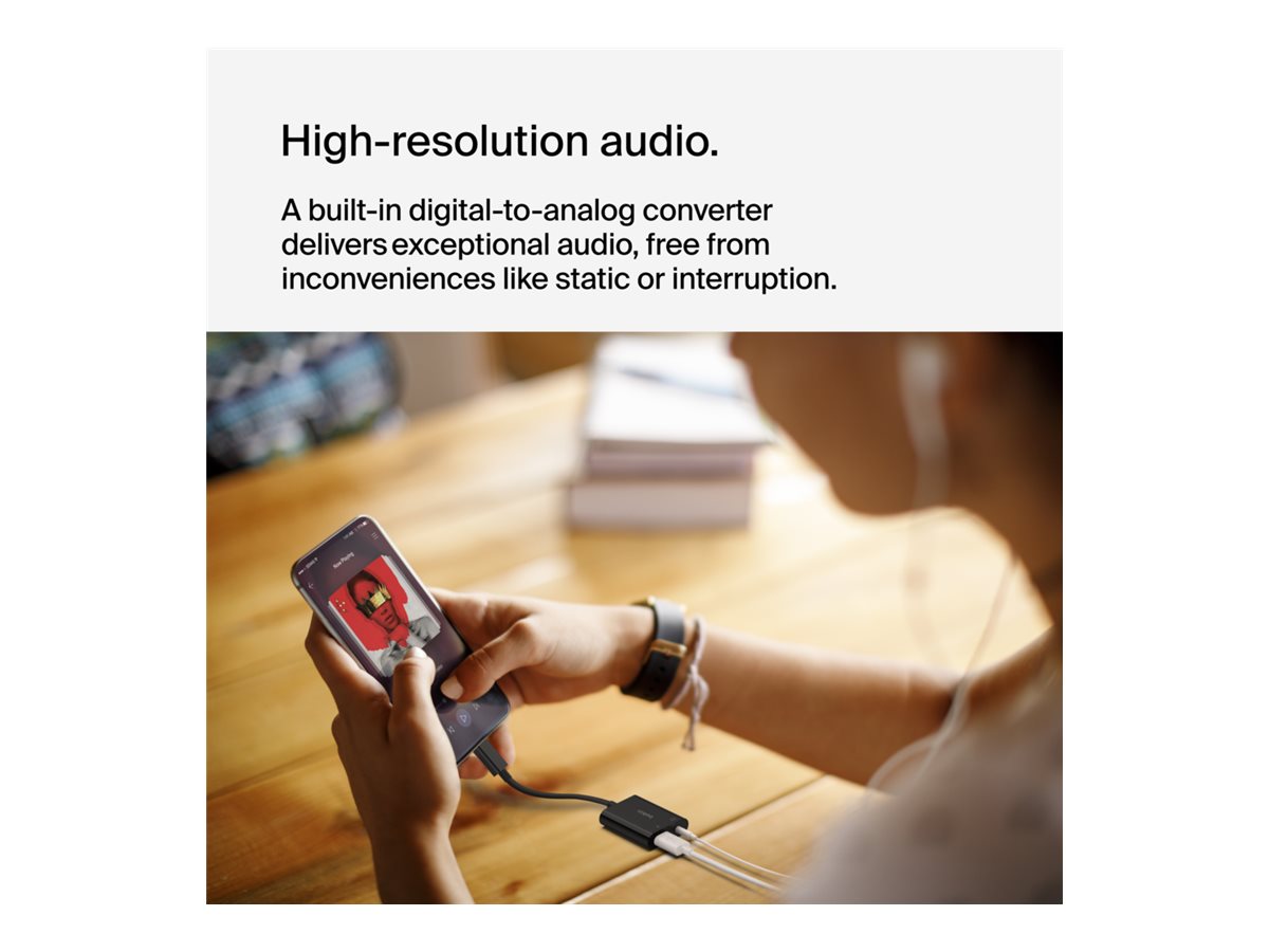BELKIN adaptateur USB-C vers USB-C et Jack