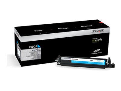 LEXMARK 700D2 développer cyan capacité standard 40.000 pages pack de 1
